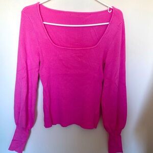 Brand New Hot pink knit sweater